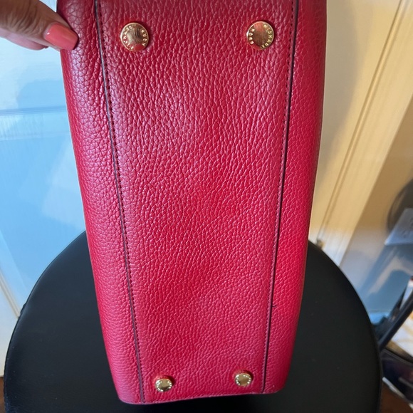 MK Red pebble leather purse - Picture 3 of 4